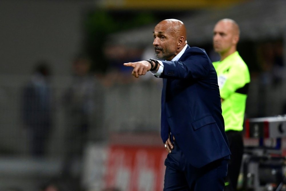 Spalletti's Inter side are unbeaten in Serie A so far this season. AFP