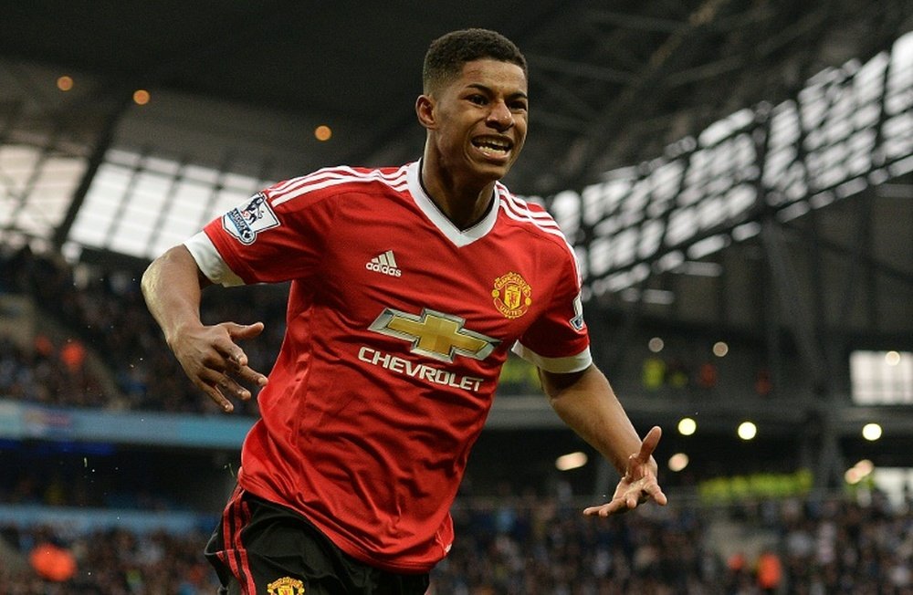 Marcus Rashford has scored eight goals in 18 appearances for Manchester United. BeSoccer