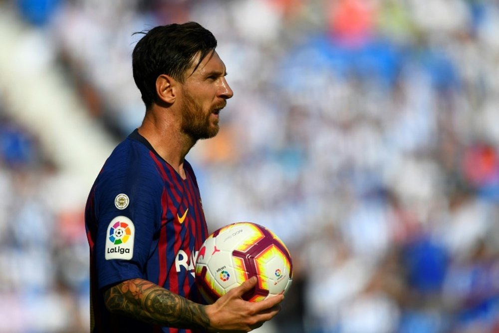 Messi will not sulk about his snub. AFP