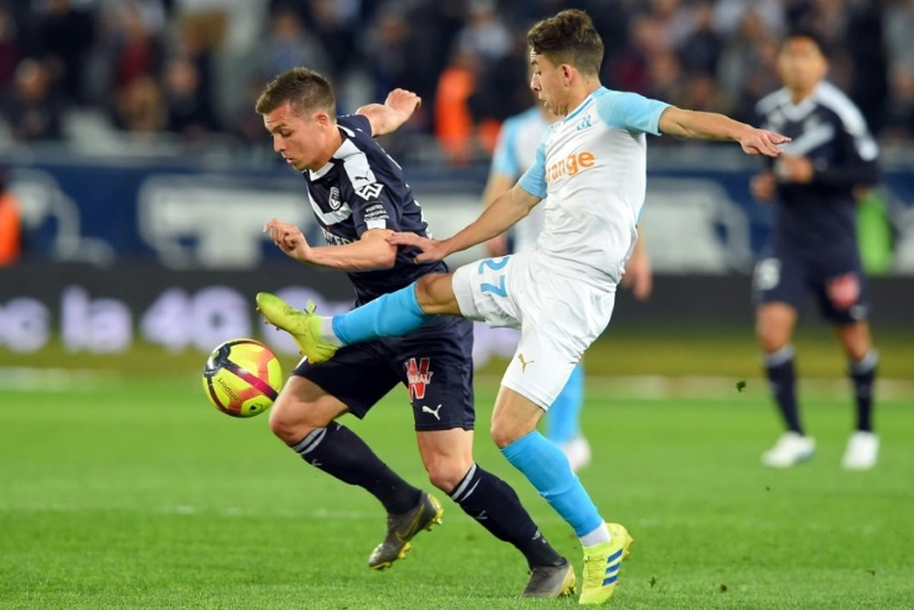Les compos probables du match de Ligue 1 entre Bordeaux et Marseille. AFP