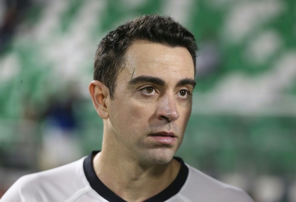Xavi marcó, pero no logró impedir la derrota del Al Sadd. AFP/Archivo
