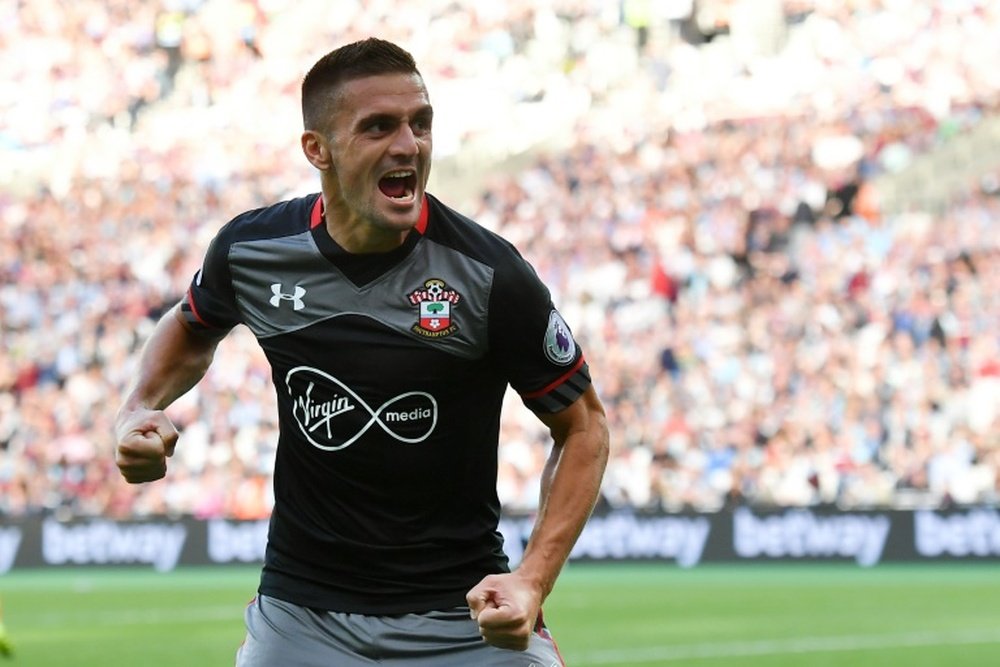Tadic is leaving St Mary's. AFP
