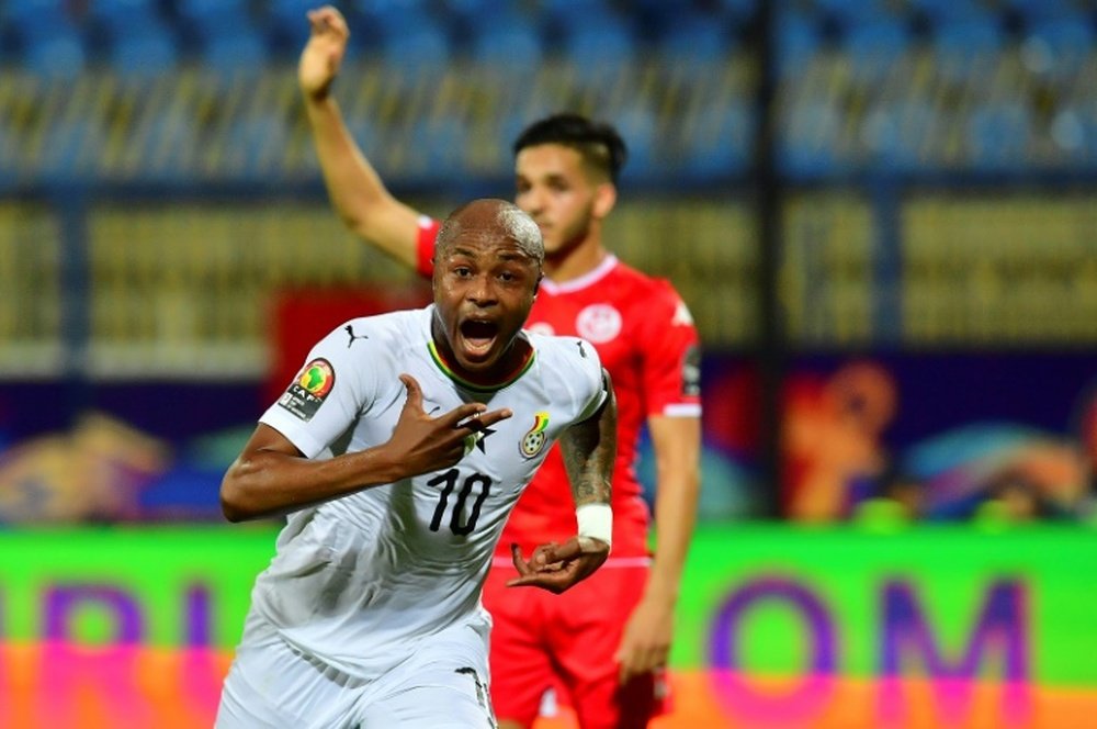 André Ayew file à Al Sadd. afp