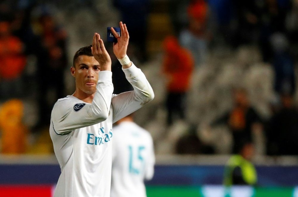Ronaldo não para de fazer história na Champions League. AFP