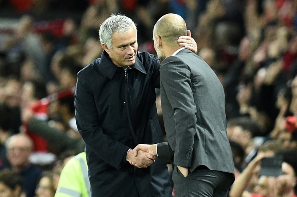 Mourinho has come out on top in their particular rivalry. AFP