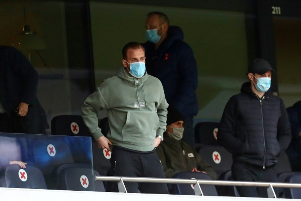 Les Spurs en veulent à Kane pour ses déclarations à l'encontre de City. AFP