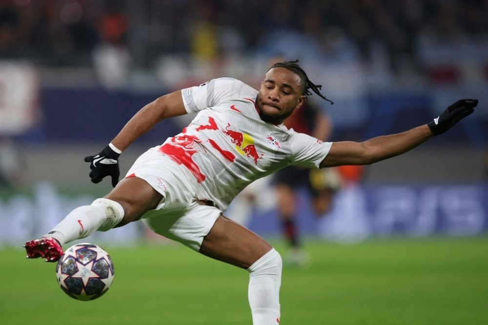 Nkunku has scored 64 goals for Leipzig so far. AFP
