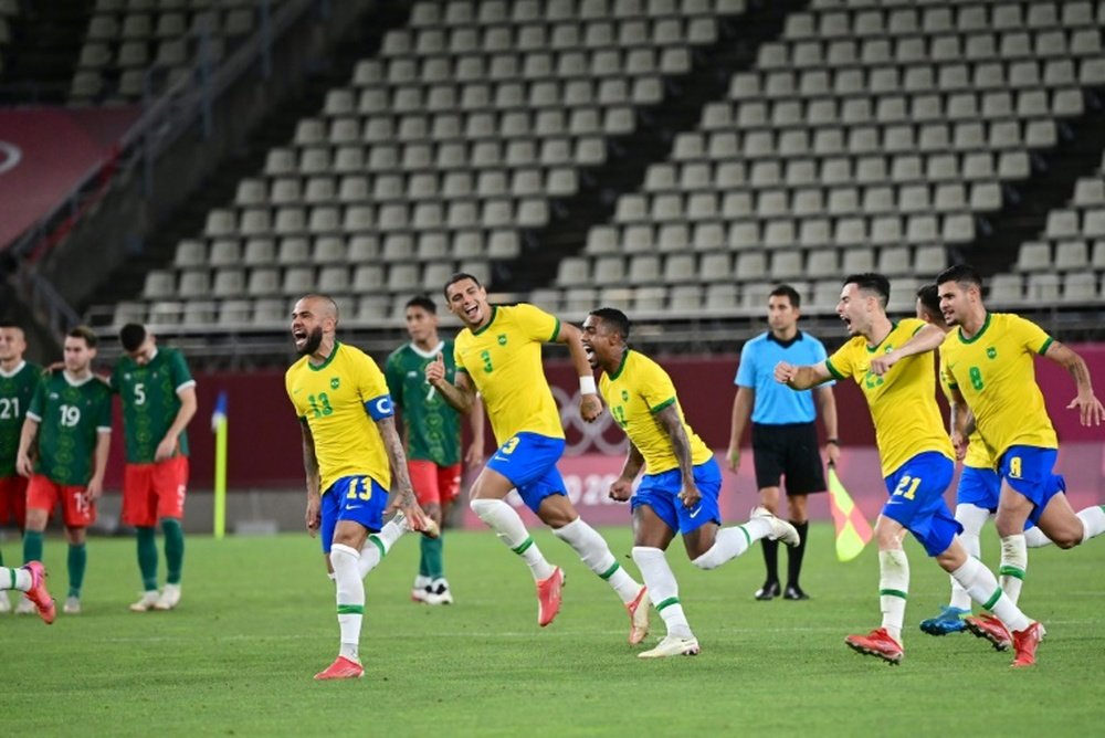 O Brasil está na final dos Jogos Olímpicos de Tóquio. AFP