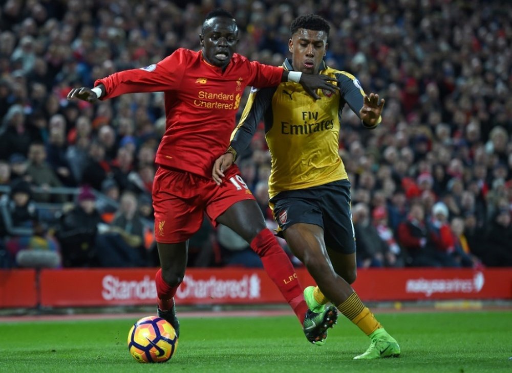 Sadio Mane fait une saison brillante avec Liverpool. AFP