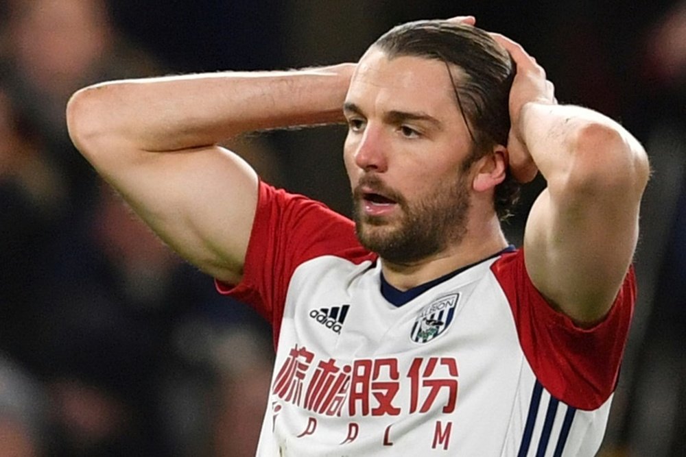 Jay Rodriguez is desperate for a move to Turf Moor. AFP