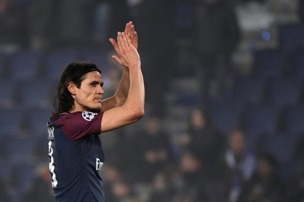 With the absence of Neymar, PSG will hope Cavani can win over the Asian market. AFP