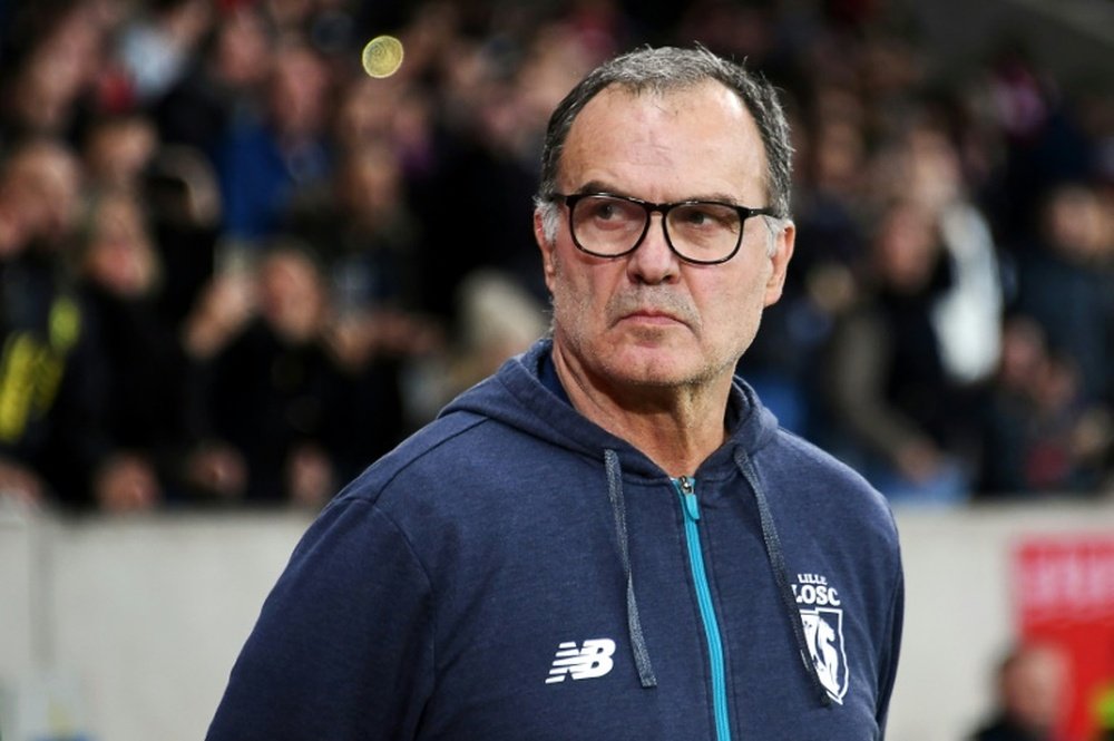 Marcelo Bielsa has refused to prolong his row with Millwall. AFP