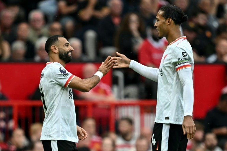 Salah confirmó su marcha del Liverpool. AFP