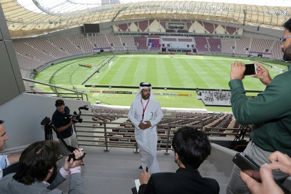 Up to 1.3 million fans will visit Qatar during the 2022 World Cup. AFP