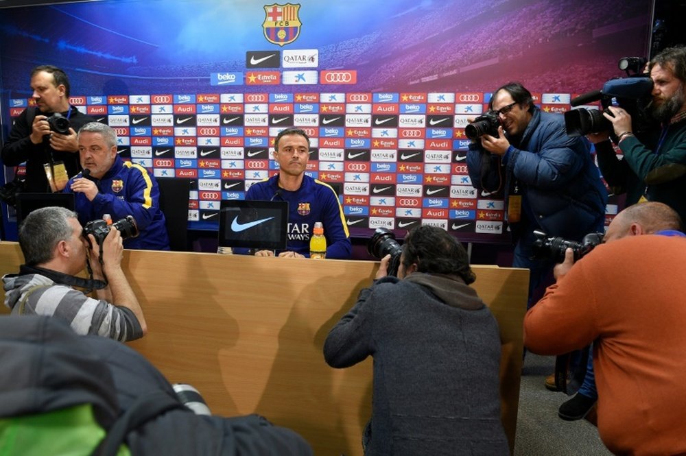 Luis Enrique ouvre la porte à un retour à Barcelone. AFP