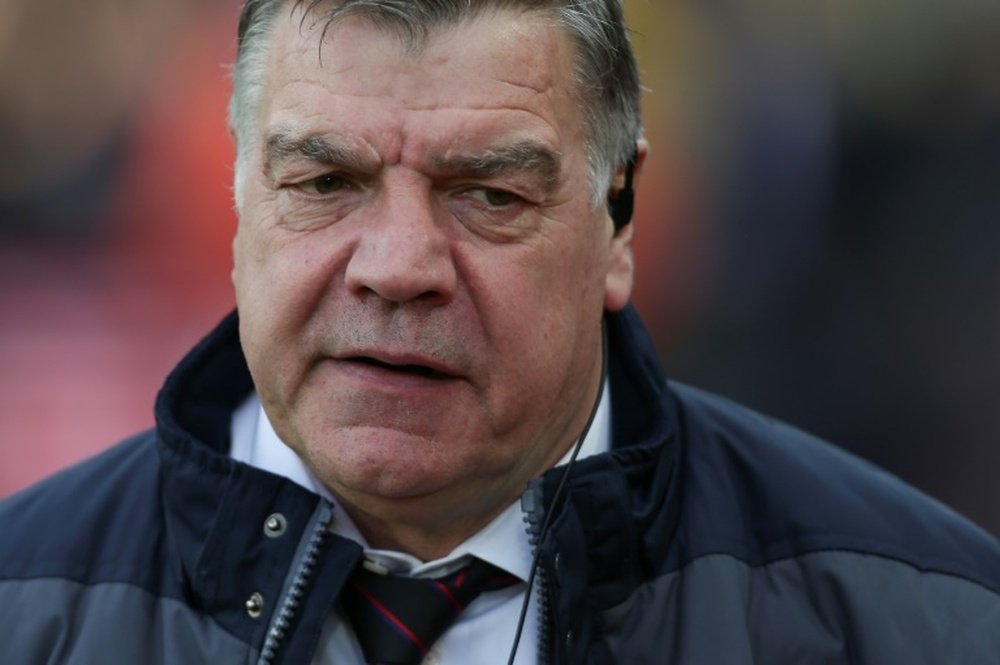 Allardyce has ruled himself out of the running to be the next Everton manager. AFP