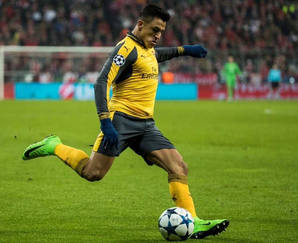 Arsenals Alexis Sanchez will sit on the bench during the game against Liverpool. AFP