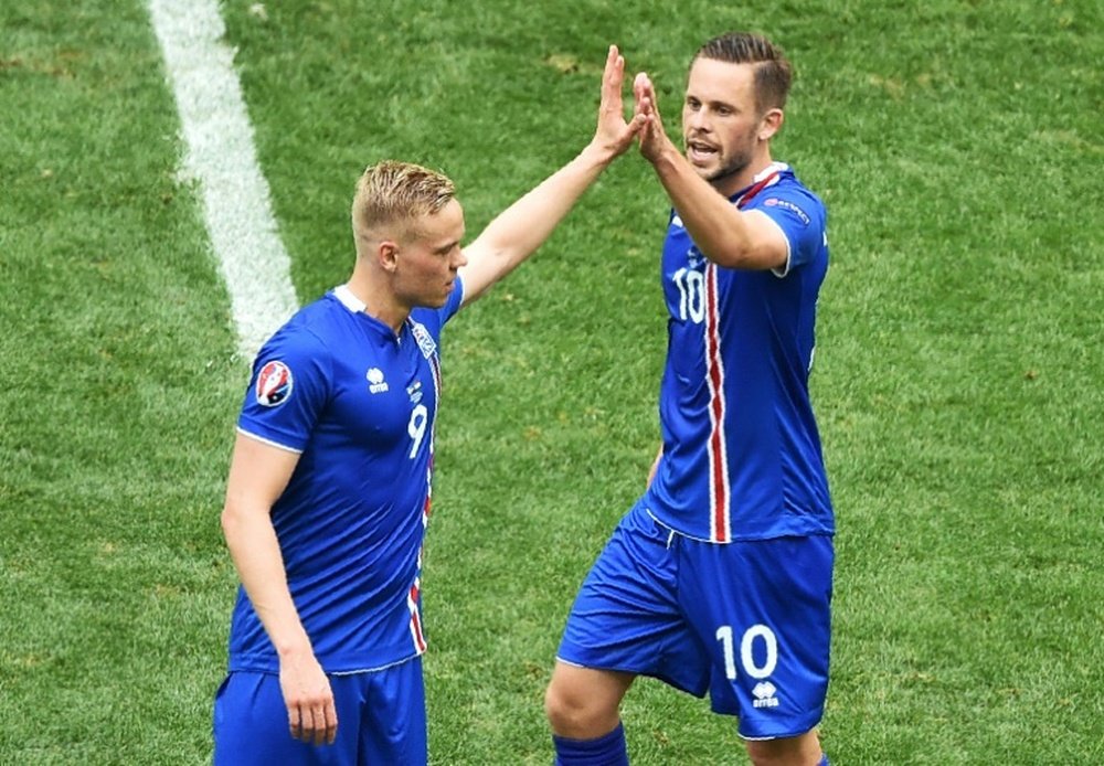 Islandia se prepara para un hito histórico ante Inglaterra. AFP