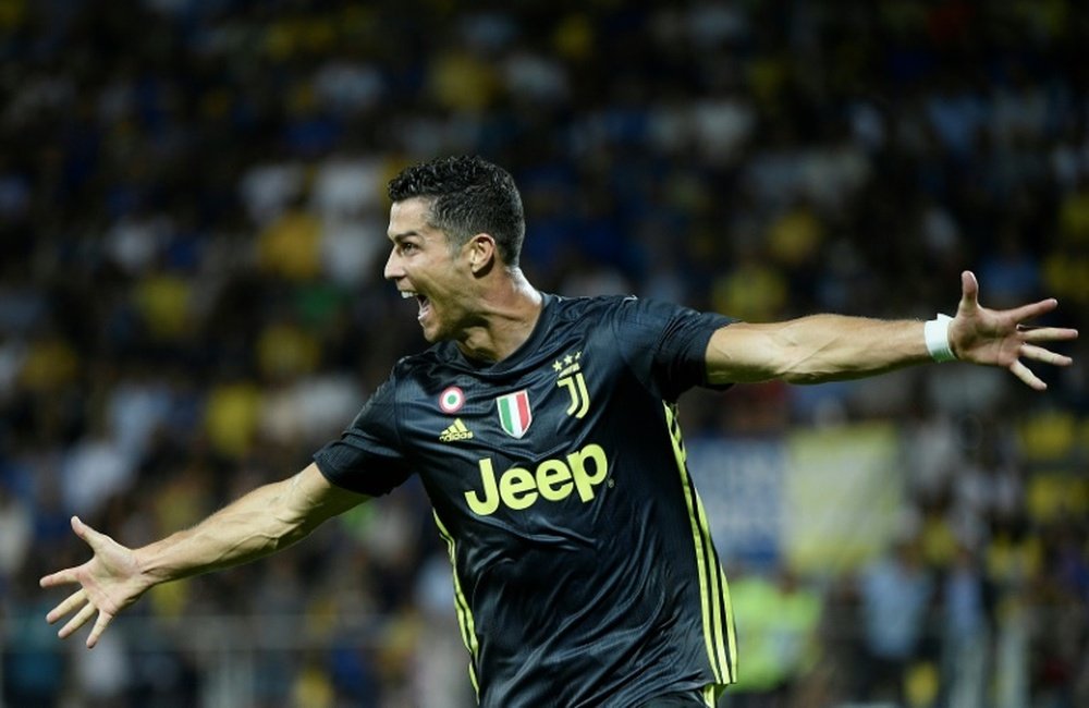 Ronaldo a félicité son ancien coéquipier. AFP