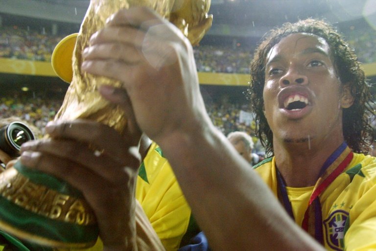 Camisa Original Brasil 2002 Ronaldinho Gaúcho