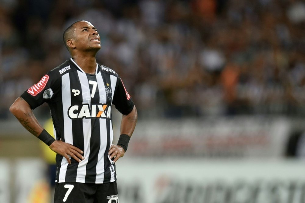 Robinho has been held in a Brazilian prison since 22nd March. AFP