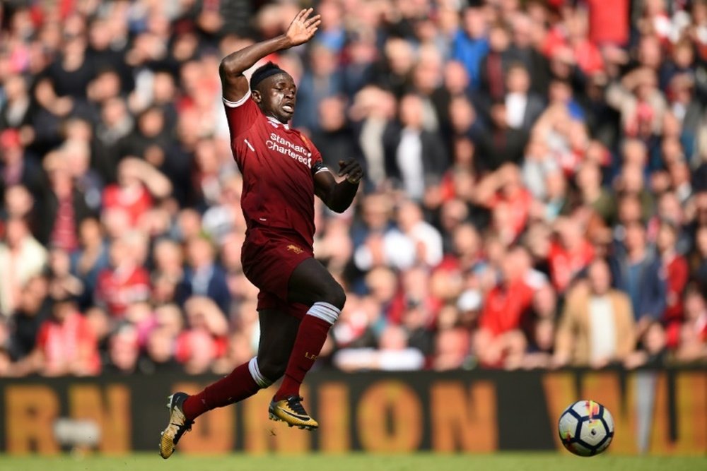 Liverpool's Mane out for six weeks with hamstring injury. AFP