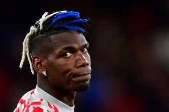 Paul Pogba could be out of action until he is 34. AFP