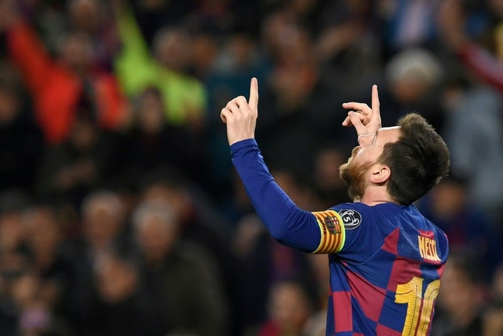 Trippier elogió a Leo Messi. AFP