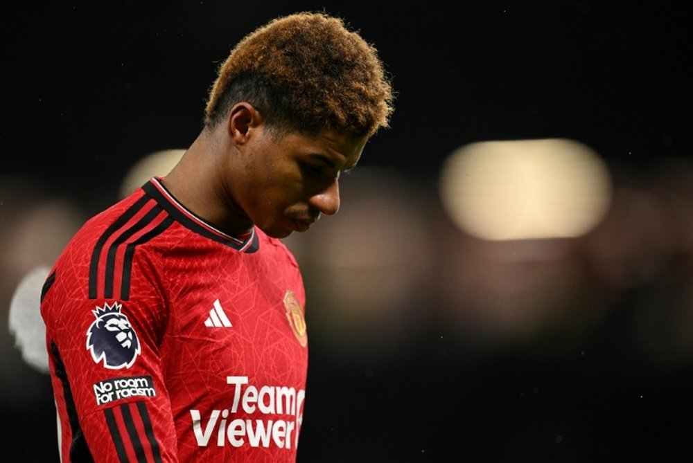 Rashford scored just eight times in 42 appearances last season. AFP