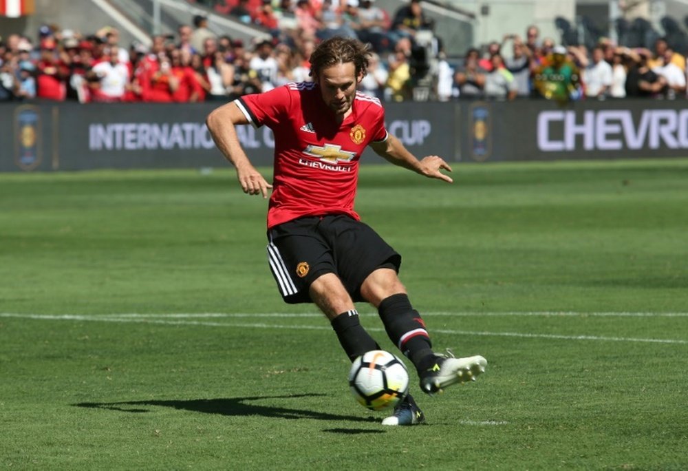 Daley Blind has received high praise from Mourinho, following his exit. AFP