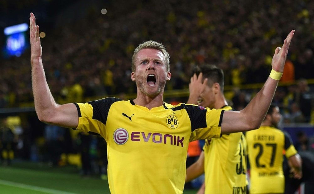 Schurrle celebrating a goal. AFP