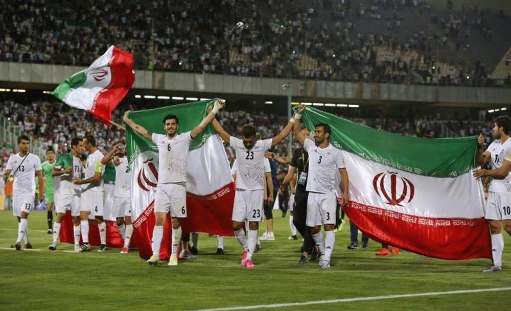 Irán estará presente en el Mundial de Rusia en 2018. AFP