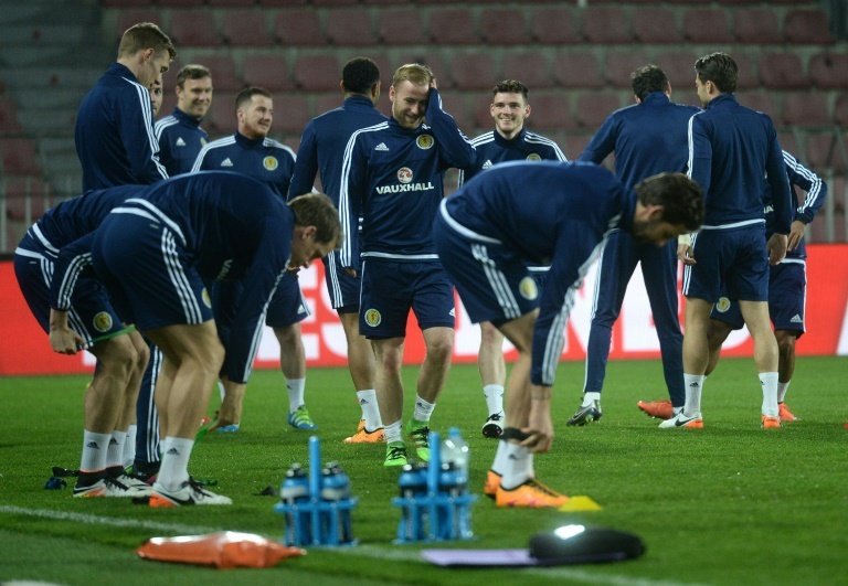 Scottish football team takes inspiration from watching Murray