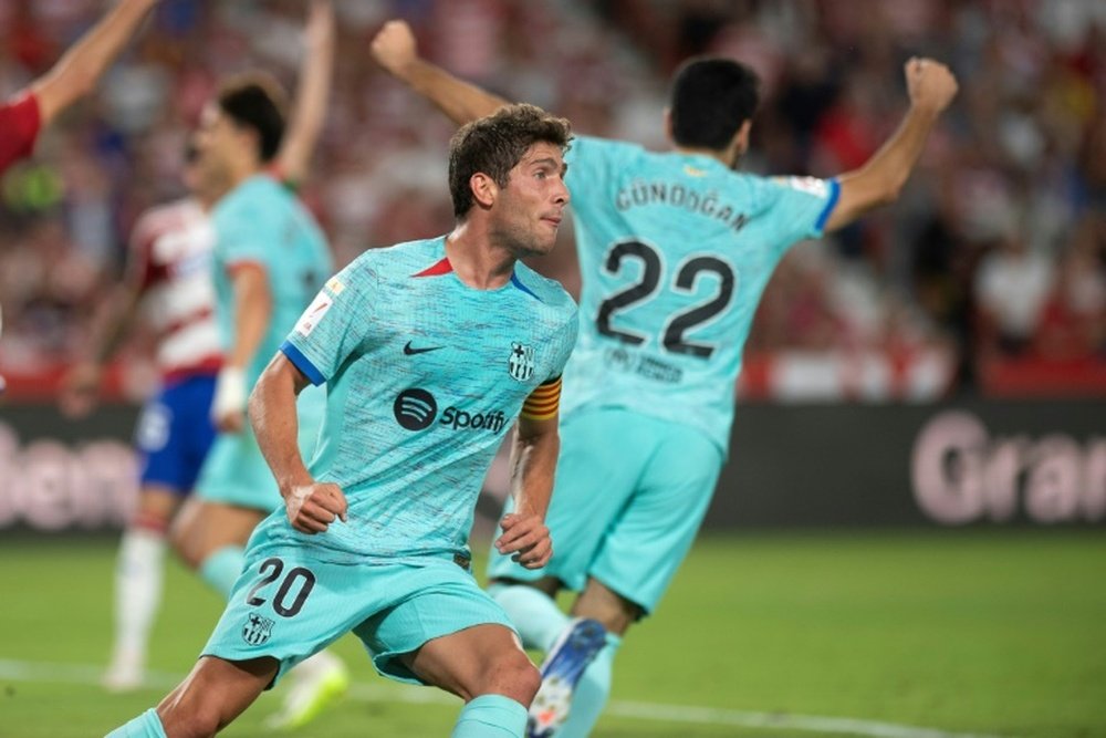 Lamine Yamal and Alejandro Balde are available for Xavi against Athletic. AFP