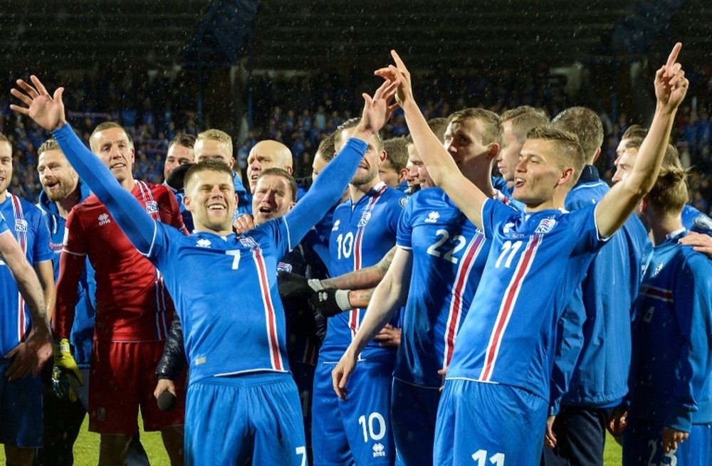 Islandia ganó a Kosovo y estará en el Mundial. AFP