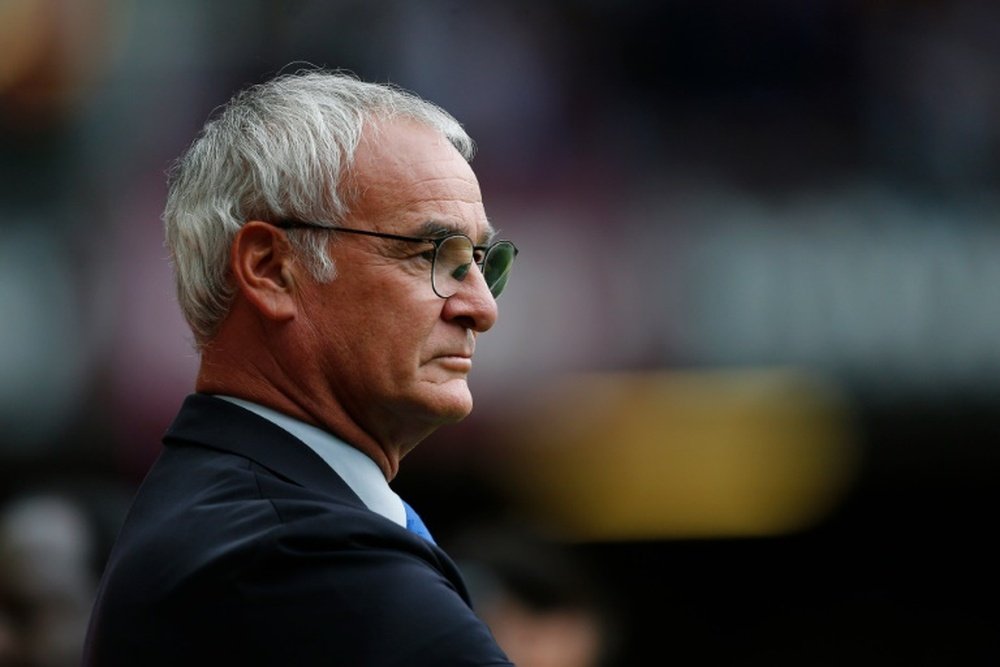 Leicester Citys Italian manager Claudio Ranieri watches during the English Premier League football match between West Ham United and Leicester City at The Boleyn Ground in London on August 15, 2015