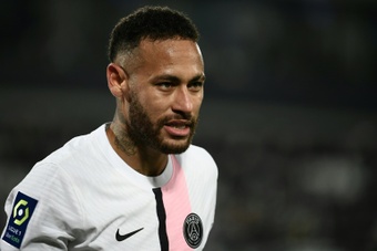 El PSG confía en tener a Neymar contra el Real Madrid. AFP
