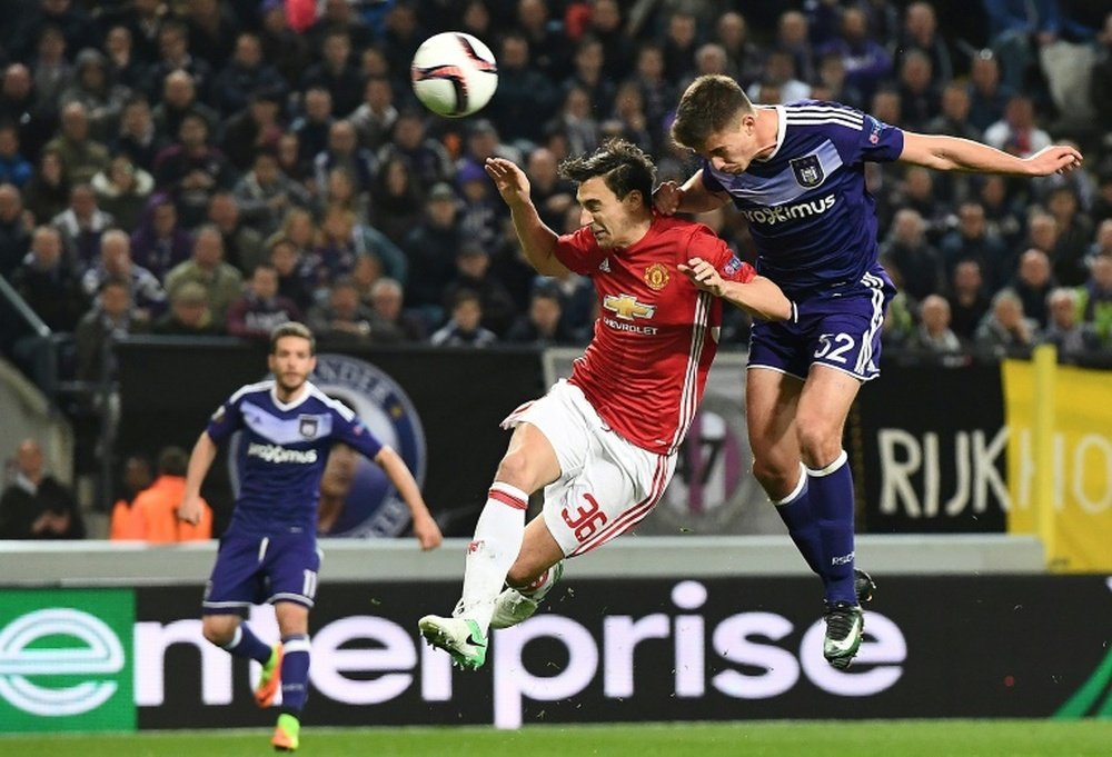 Darmian pourrait quitter Manchester. AFP