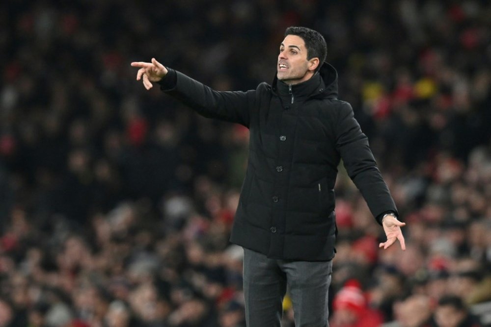 El entrenador del Arsenal se impuso a los demás. AFP