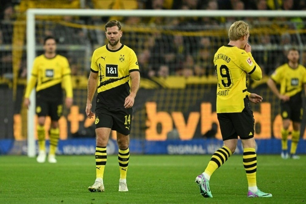 El Borussia, eliminado de la Copa Alemana. AFP
