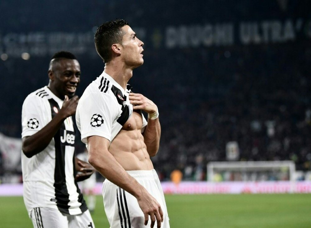 Juve Cristiano Ronaldo. AFP