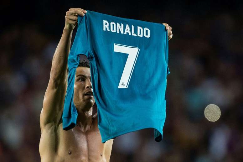 Cristiano deja el '7' huÃ©rfano en el Real Madrid. AFP