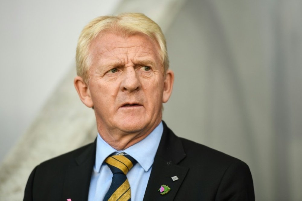 Strachan leaves Scotland post after missing out on World Cup. AFP