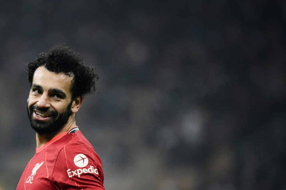 Mohamed Salah est revenu sur ses ambitions personnelles. AFP