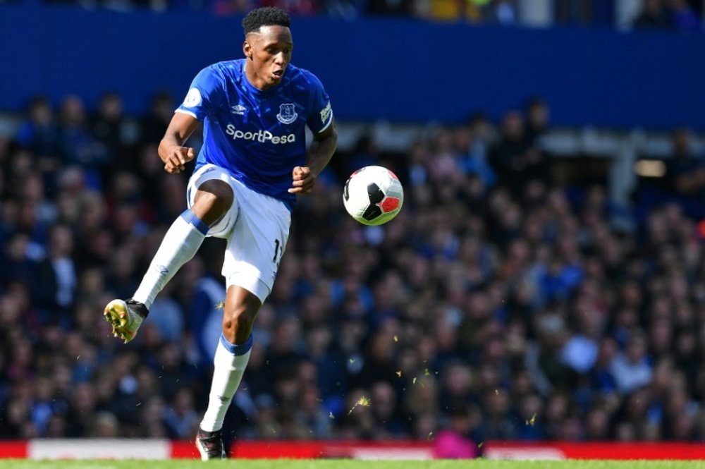 Yerry Mina sanctionné pour de la pub pour un site de paris. AFP