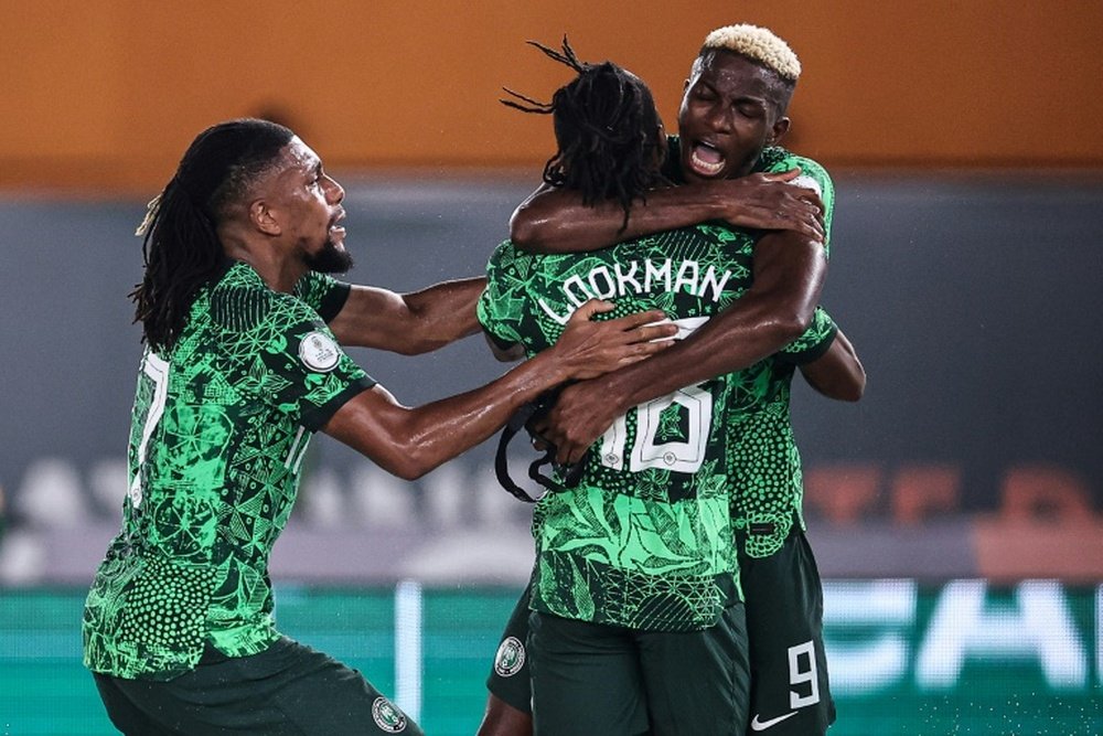 Nigeria v Cameroon, Round of 16, AFCON, 27/01/2024. AFP