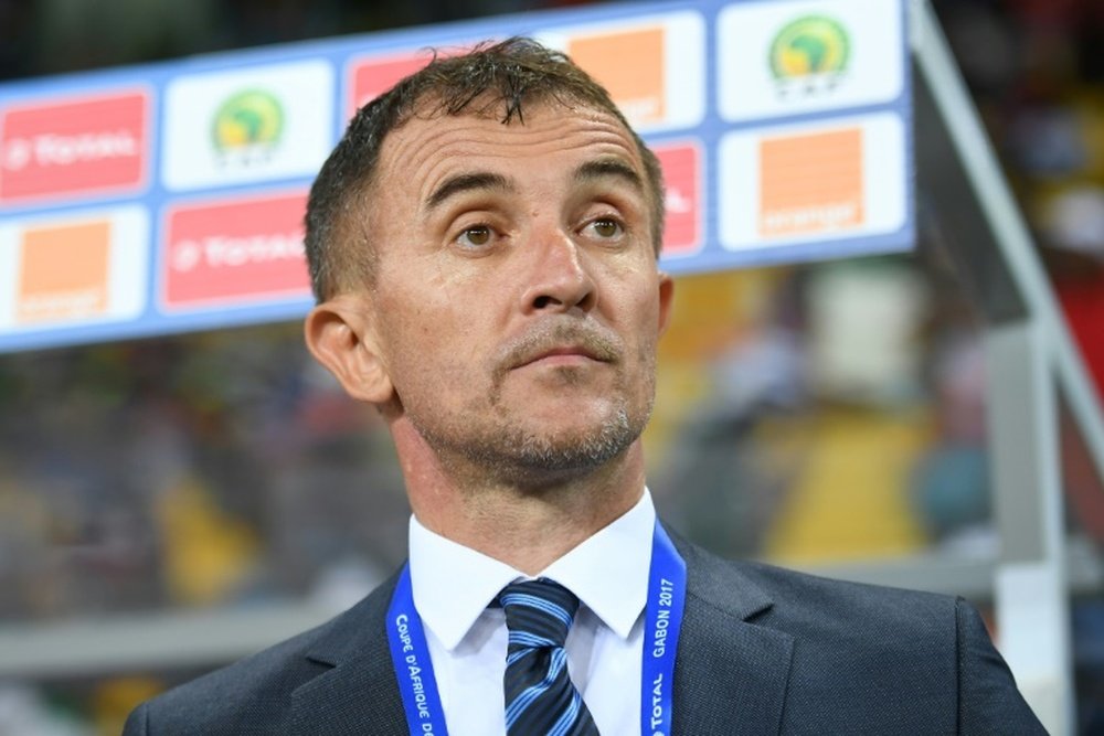 Sredojevic lead Uganda to the Africa Cup of Nations for the first time in 38 years. AFP