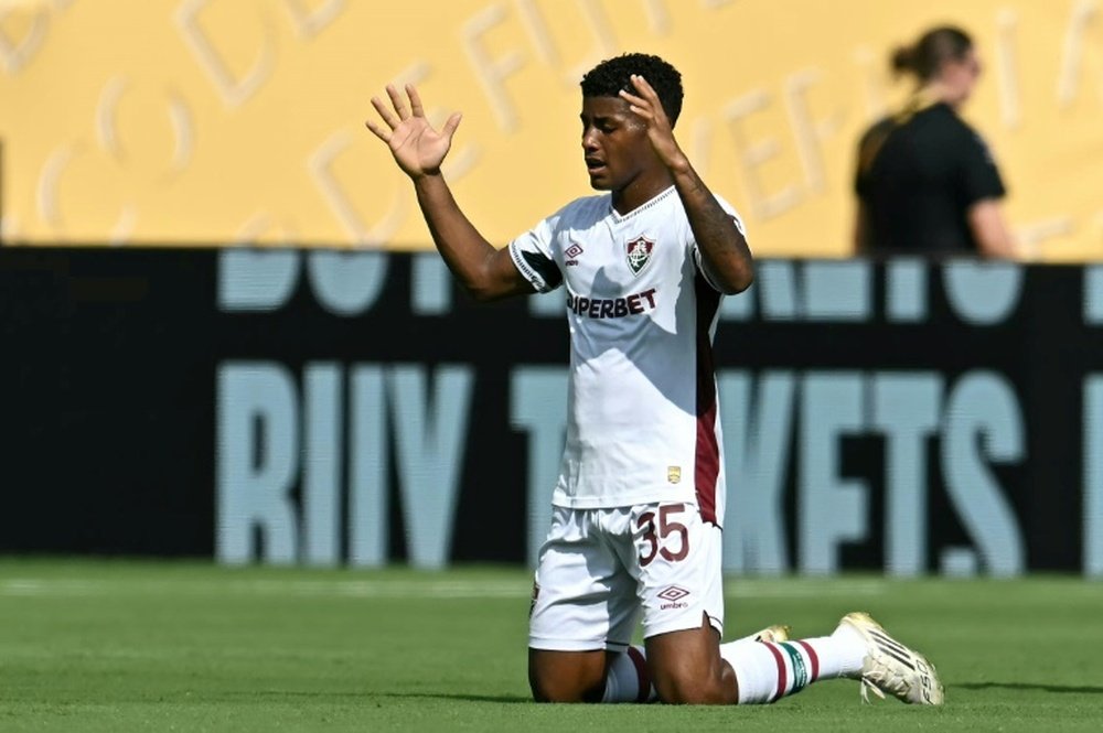 Hercules' late goal sealed a 2-0 win for Fluminense over Inter Milan. AFP
