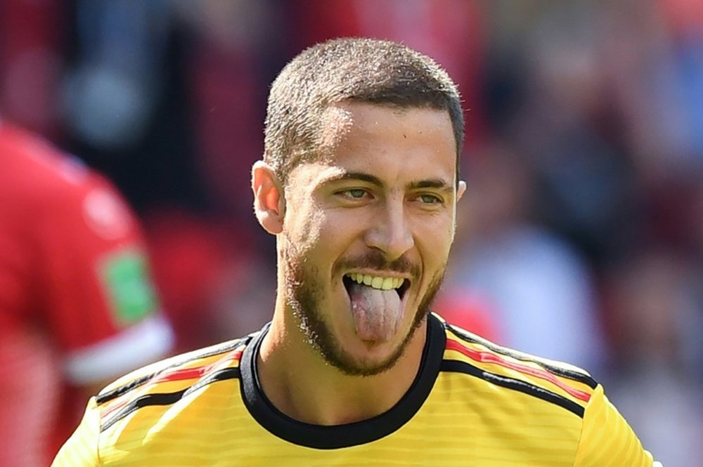 Hazard is expected to return to the Belgium side. AFP
