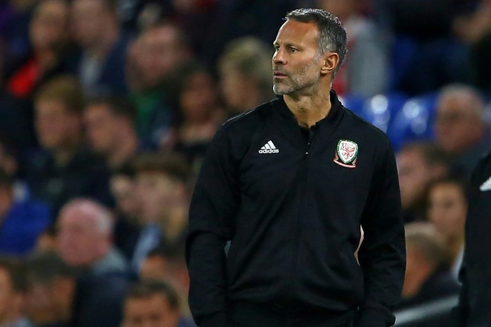 Giggs was disappointed not to have done more in the Nations League. AFP